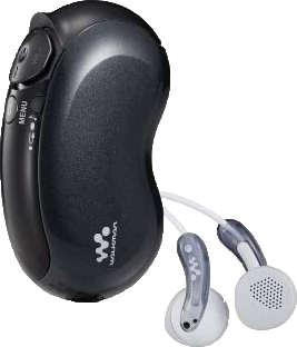 Sony Walkman Bean MP3 Player - Licorice (black)