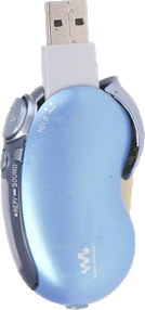 Sony Walkman Bean MP3 Player - Tropical Ice (blue)