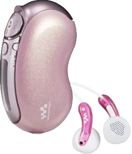 Sony Walkman Bean MP3 Player - Cotton Candy (pink)